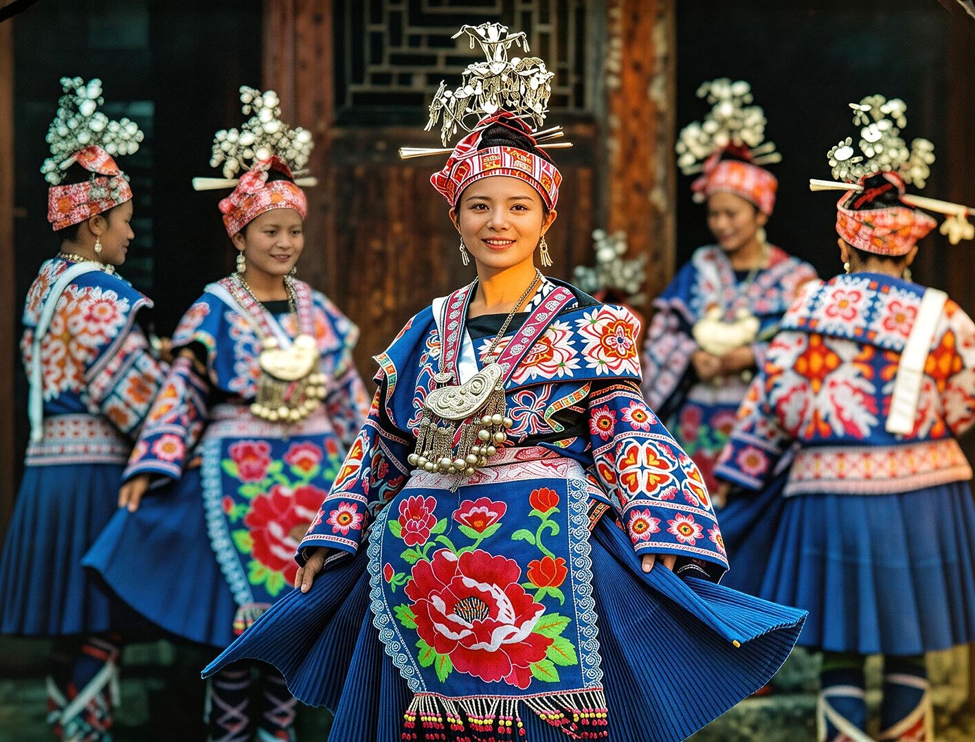 Little Flower Miao Woman