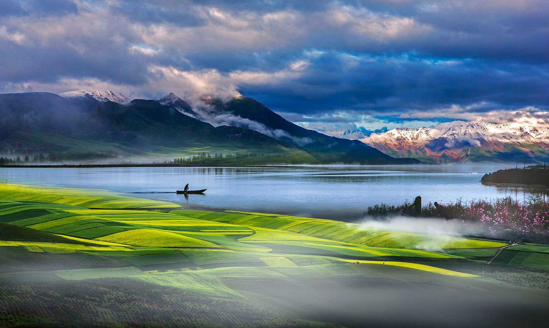 Qinghai Lake Scenery